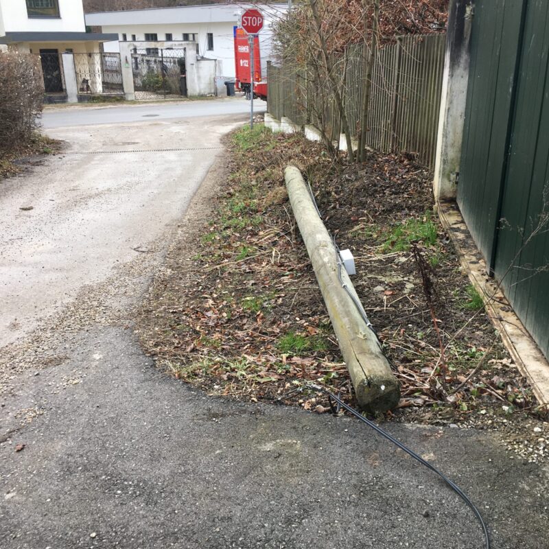 Sturmschaden am 13.01.2021