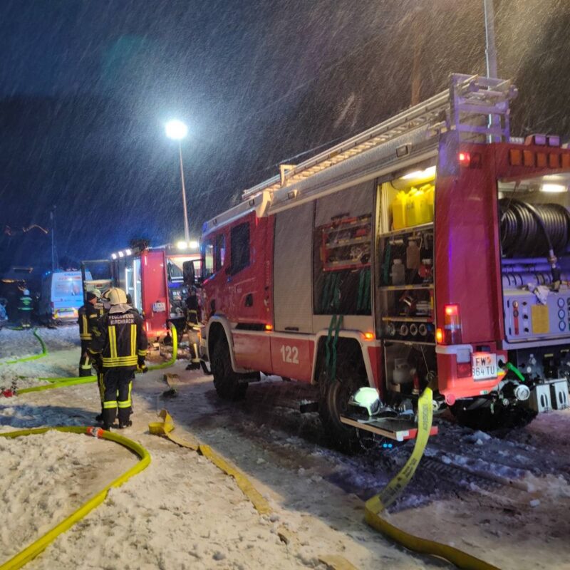 Brandeinsatz Loislalm