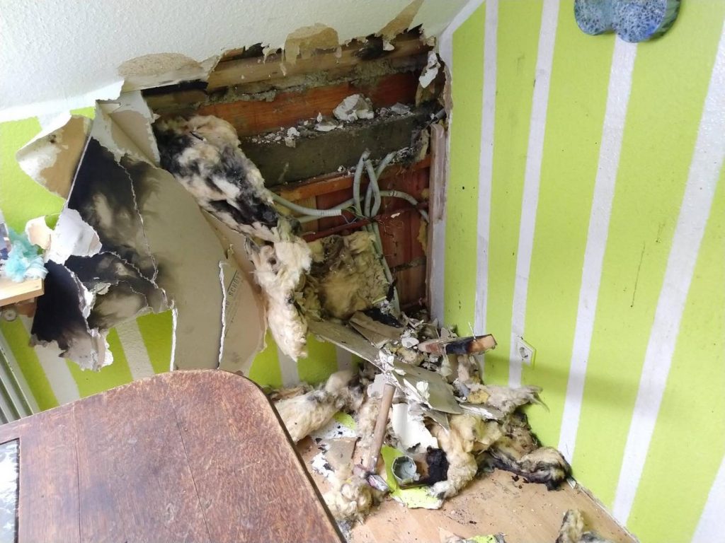 Mehr über den Artikel erfahren Kleinbrand in Unterkirchbach