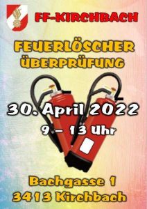 Read more about the article Feuerlöscherüberprüfung und Kirchbacher Radservicetag