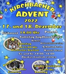 Read more about the article Kirchbacher Advent 2022