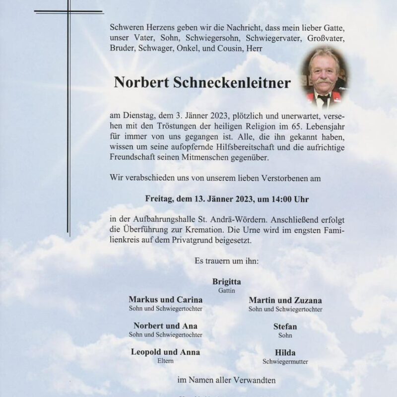 Trauer um verstorbenen Kameraden