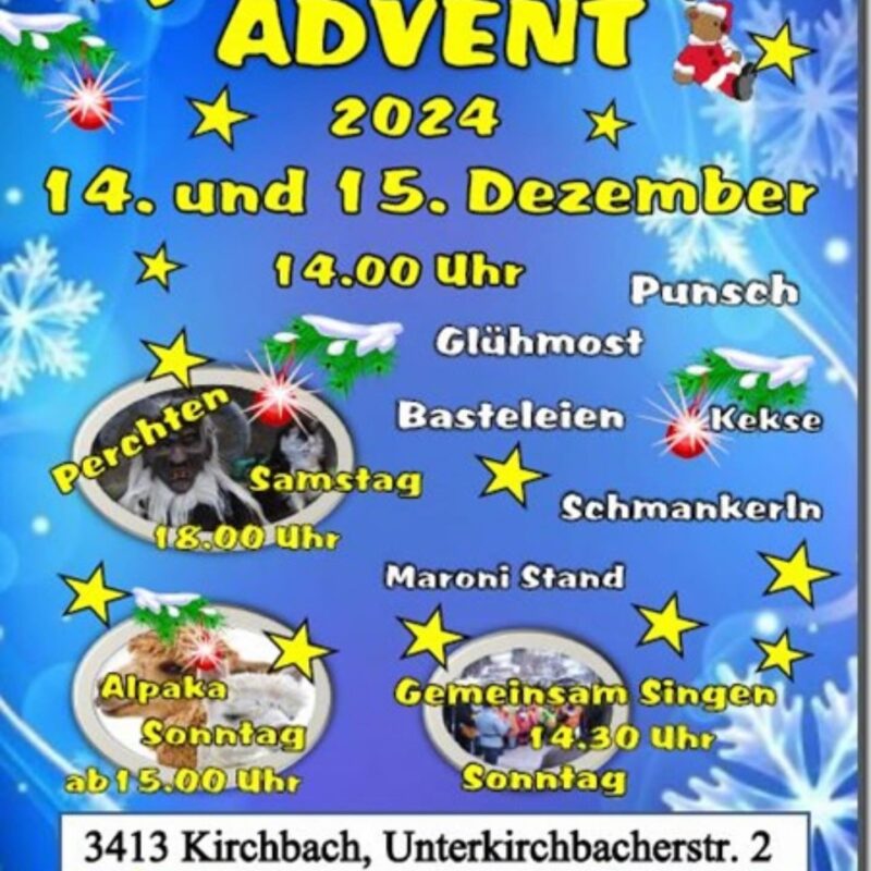 Kirchbacher Advent 2024