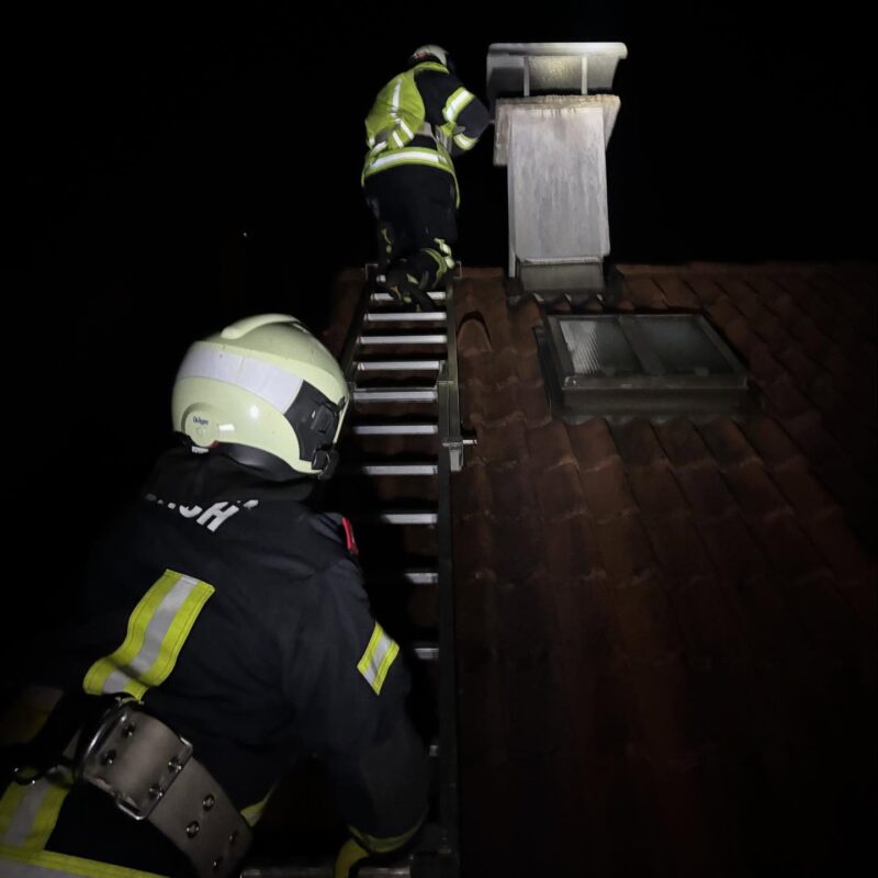 B1 Kaminbrand in Unterkirchbach