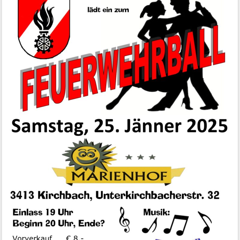 Feuerwehrball 2025
