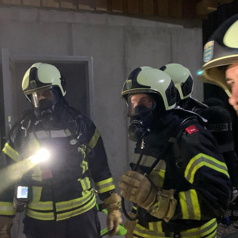 Übung mit der FF Weidlingbach