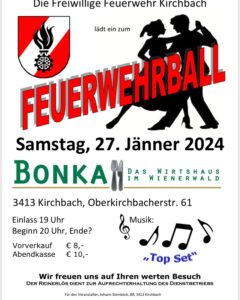 Mehr über den Artikel erfahren Feuerwehrball 2024