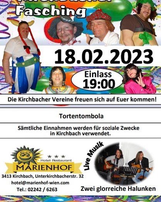 Mehr über den Artikel erfahren Kirchbacher Fasching 2023