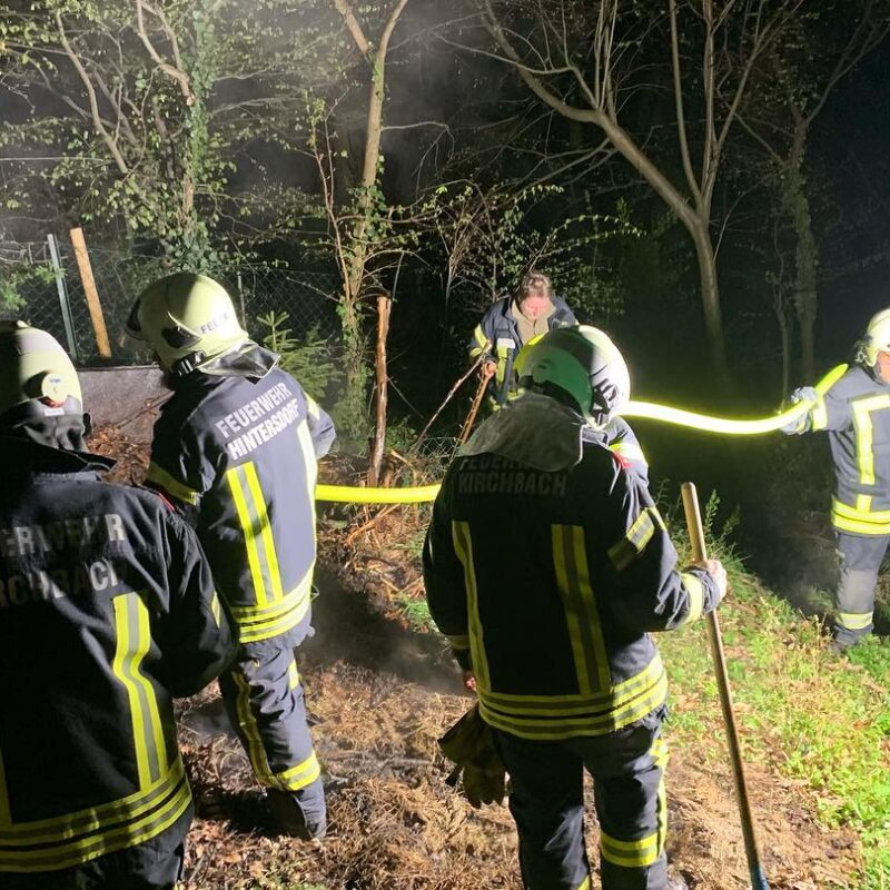 Brandeinsatz in Hintersdorf