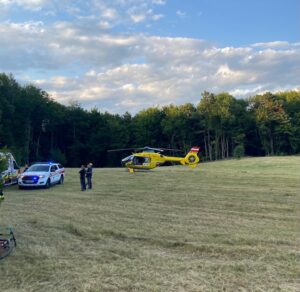 Mehr über den Artikel erfahren Verunglückter Radfahrer gerettet