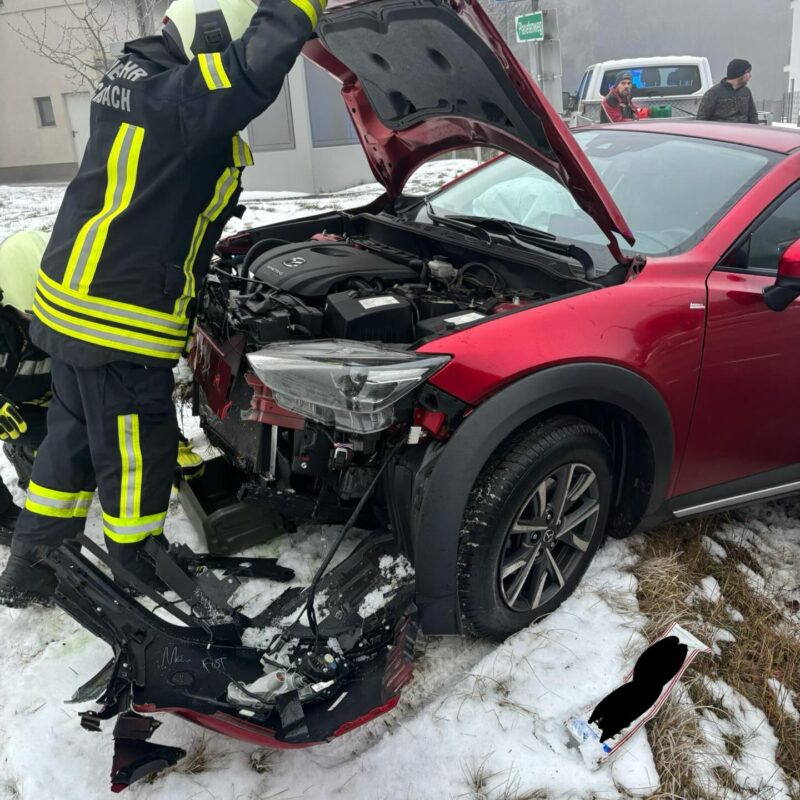 Verkehrsunfall am Steinriegl