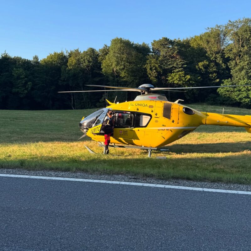 Motorradunfall auf der L120