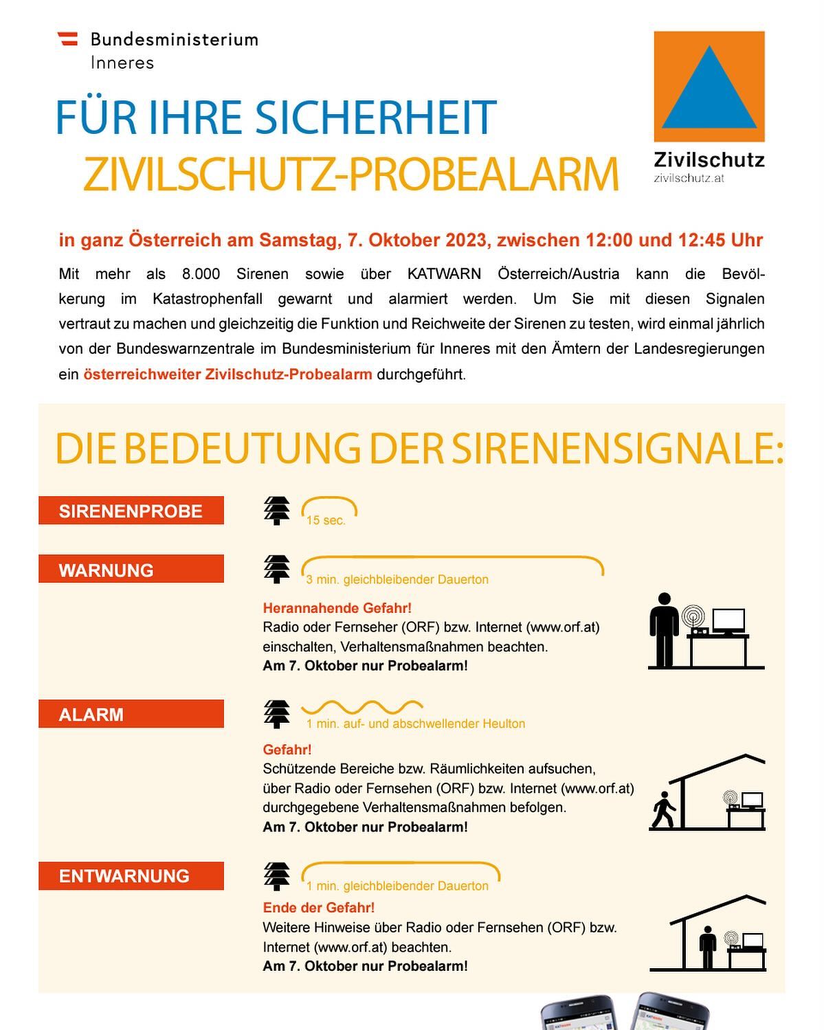 Mehr über den Artikel erfahren Zivilschutzprobe