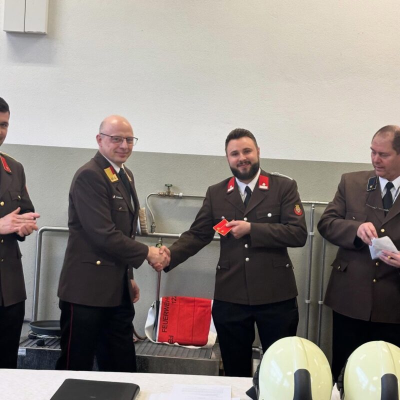 Wahl zum zweiten Kommandant-Stellvertreter