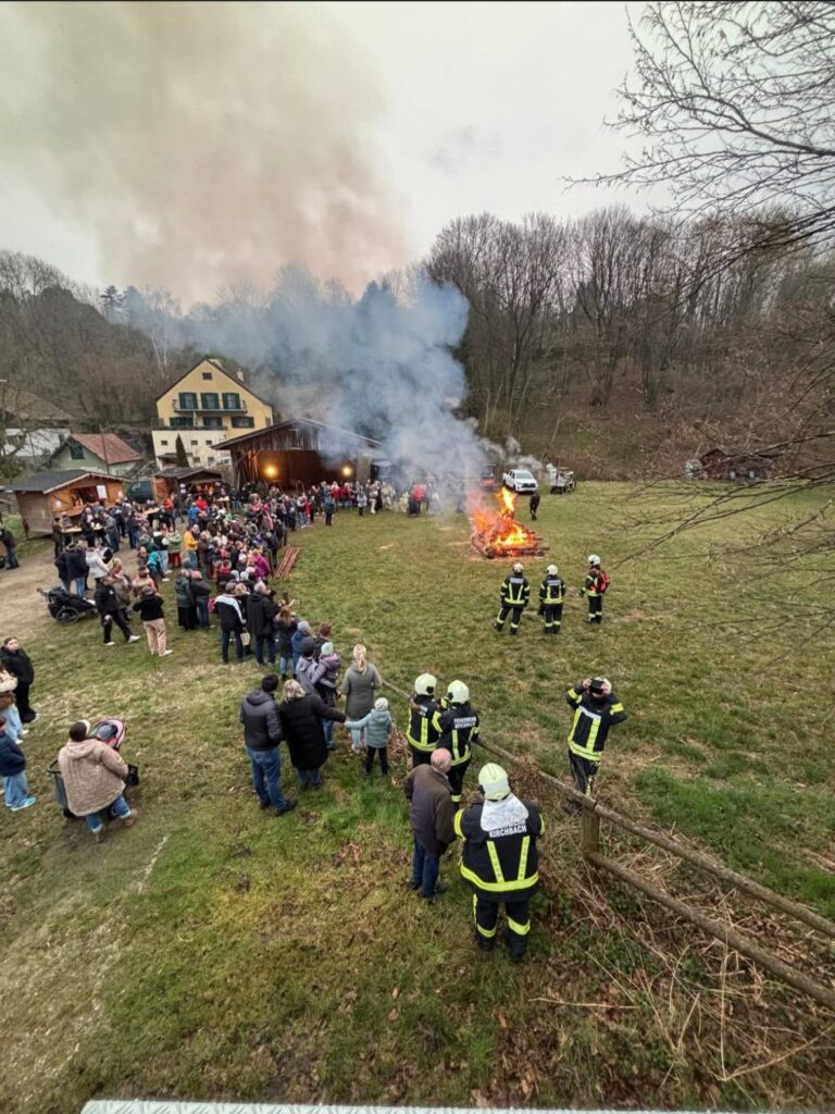 Brandsicherheitswache beim Winteraustreiben