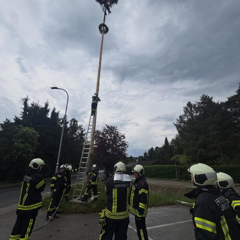 Der Maibaum ist gefallen